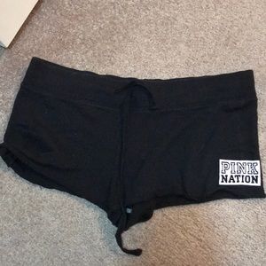 VS Pink cropped shorts